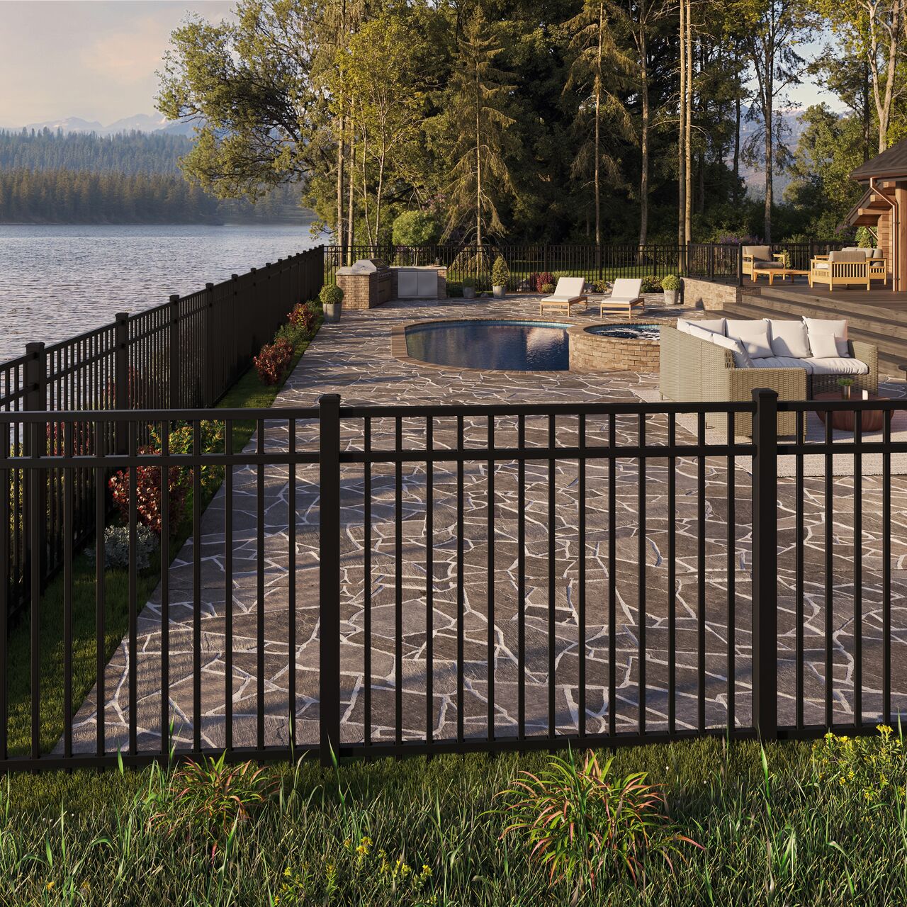 Composite Fence product example