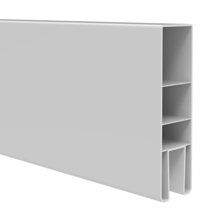 Hometown manufacturer rail profile reference shown in white